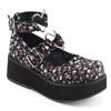DemoniaCult - SPRITE02 Platform Sandals - Black Product image